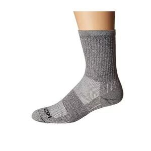 Wrightsock Unisex Youth Escape Crew Socks 1-Pair Gray Size SM
